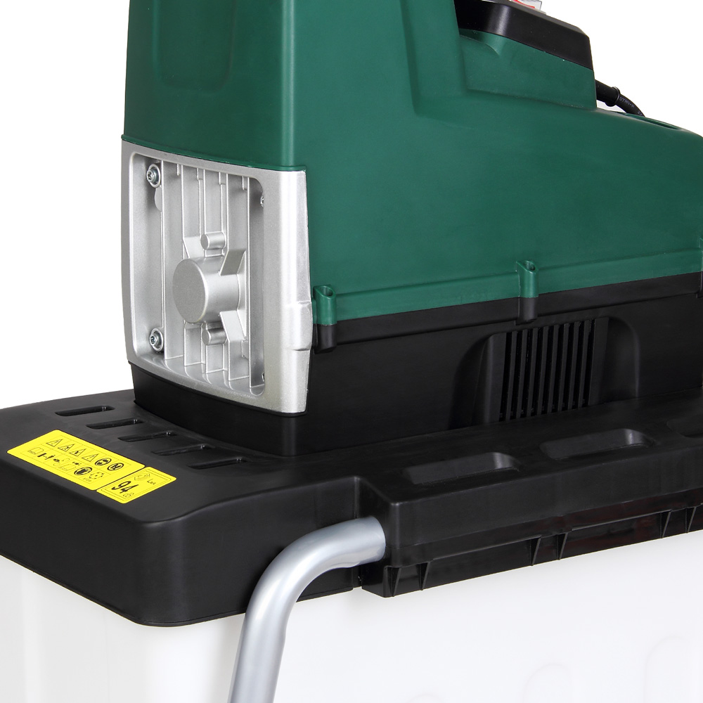 Broyeur à Végétaux électrique Silencieux 2800 W 60 L Hyundai