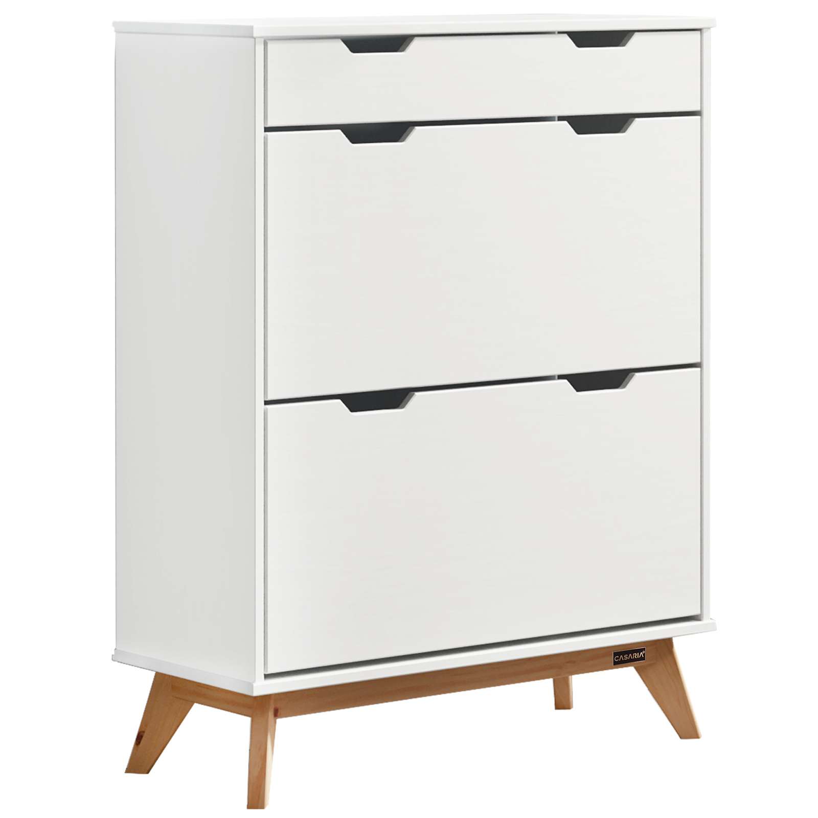 Meuble à chaussures abattants Armoire à chaussures 101x33x80 cm